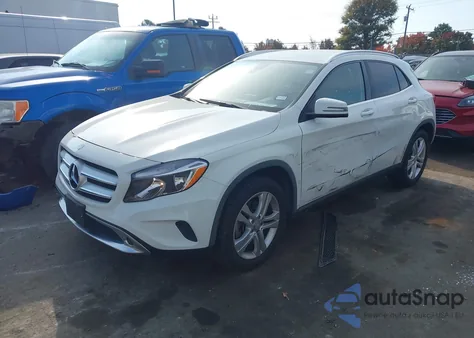 2015 Mercedes-Benz Gla 250 из США, поврежденный, VIN WDCTG4EB0FJ186369